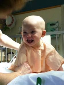 Xander post surgery and during treatments. Cancer sure gets him down, doesn't it?